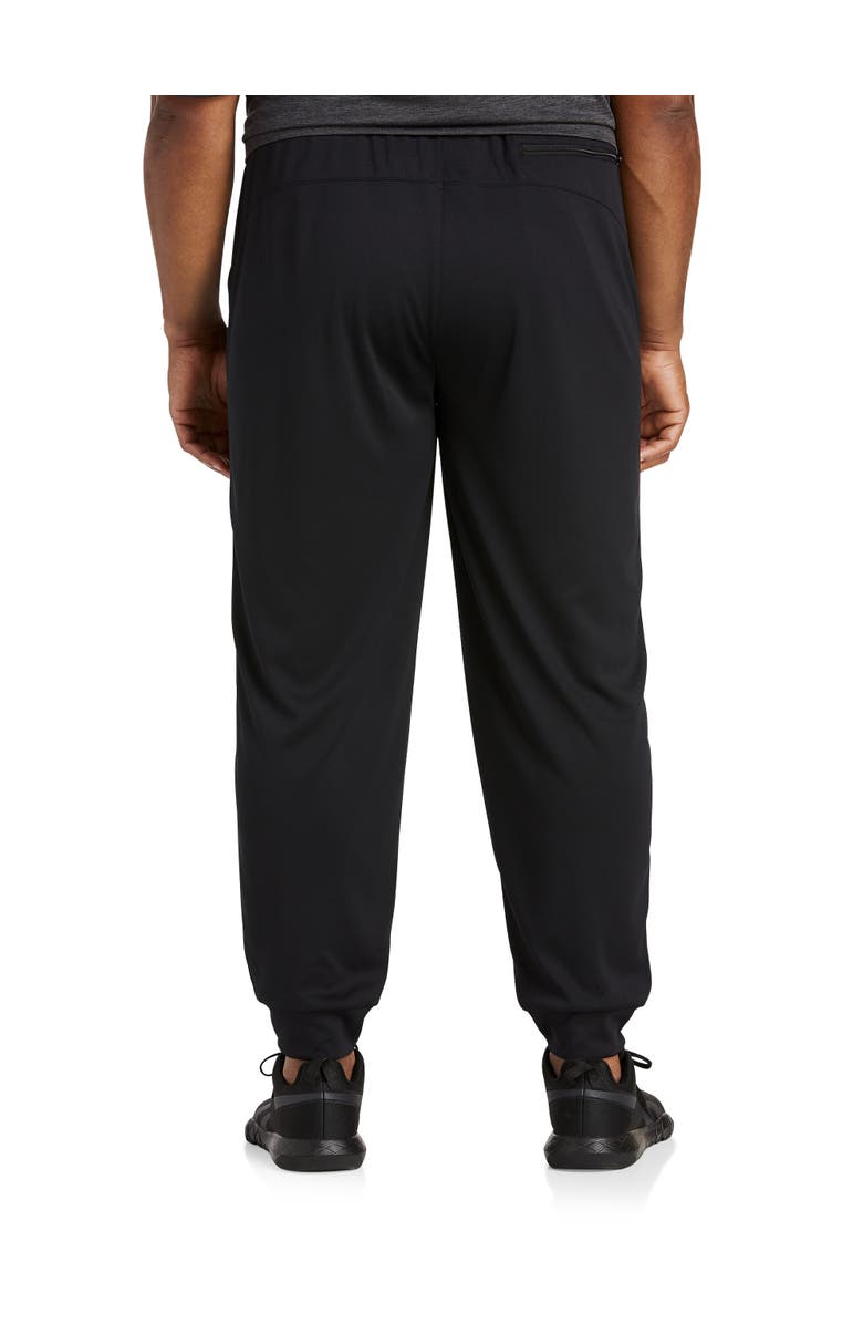 Reebok Performance Double-Knit Ribbed-Hem Joggers, Alternate, color, Black
