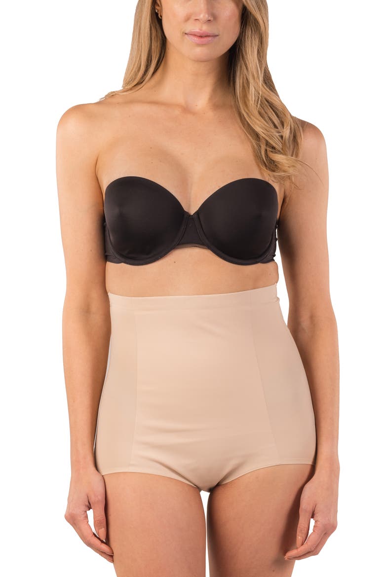 High Waist Shaper Panties, Main, color, NUDE