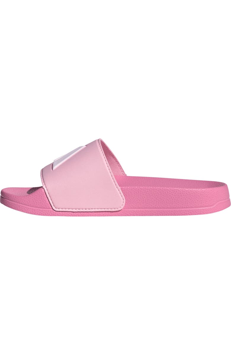 adidas Kids' Adilette Slide Sandal, Alternate, color, Pink/ White/ Clear Pink