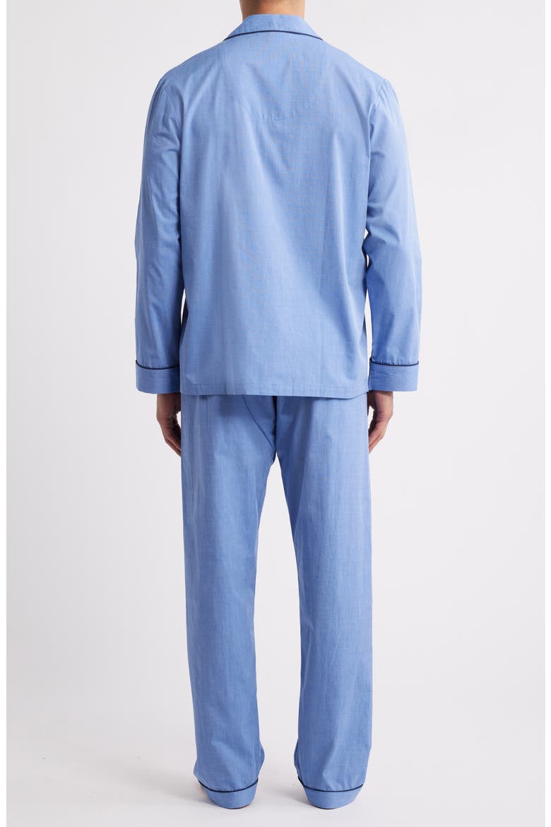 Cotton Pajamas, Alternate, color, BLUE