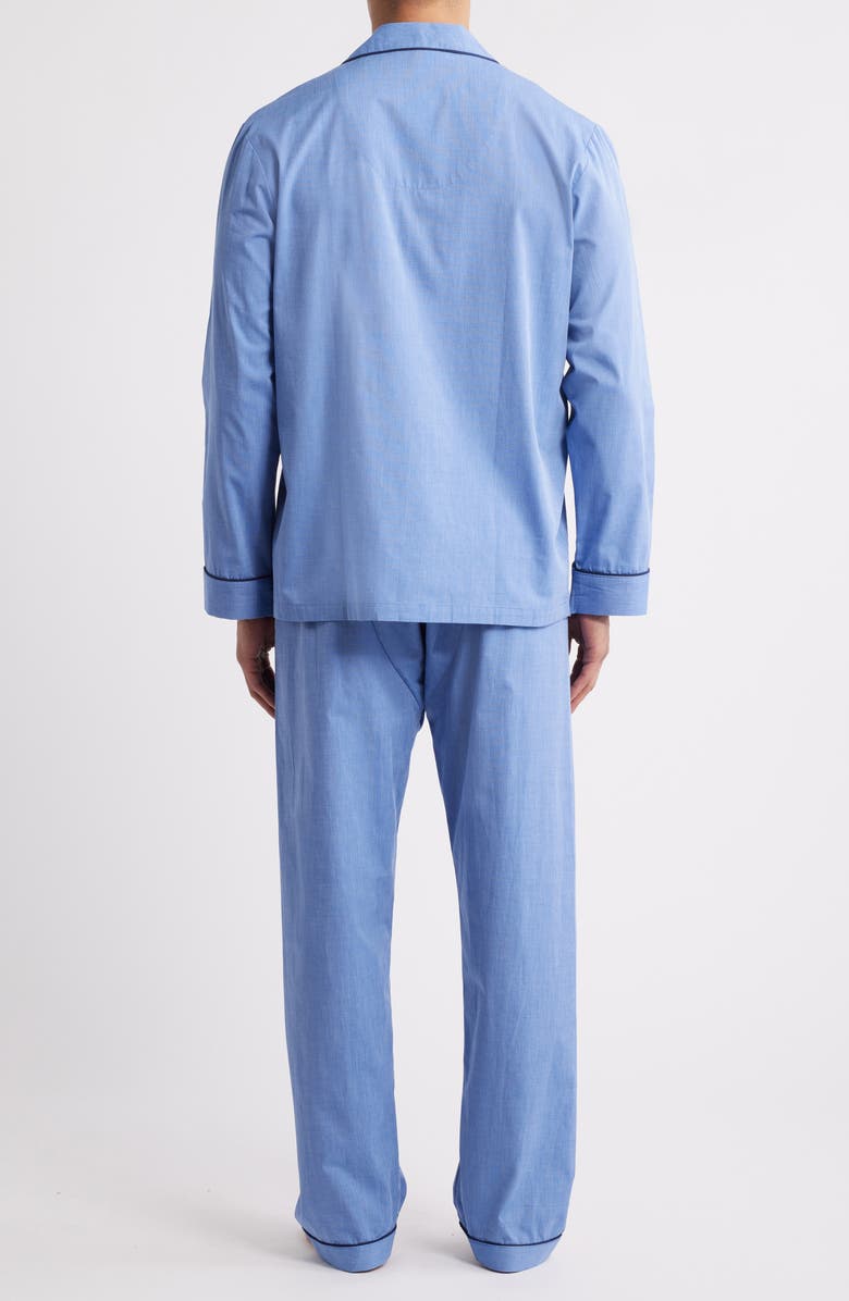 Majestic International Cotton Pajamas, Alternate, color, Blue