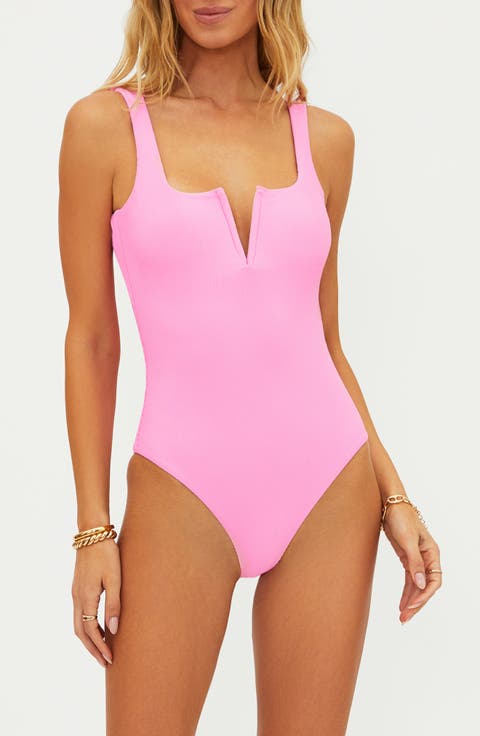 Tropez V-Wire Rib One-Piece Swimsuit