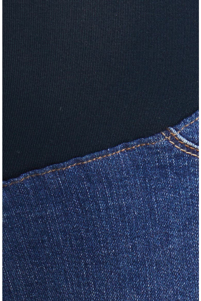 Bellyband Maternity Skinny Jeans, Alternate, color, RAVEN