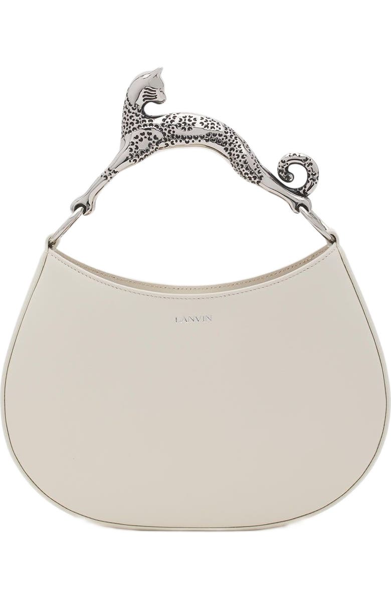 Lanvin HOBO CAT LEATHER BAG, Main, color,
