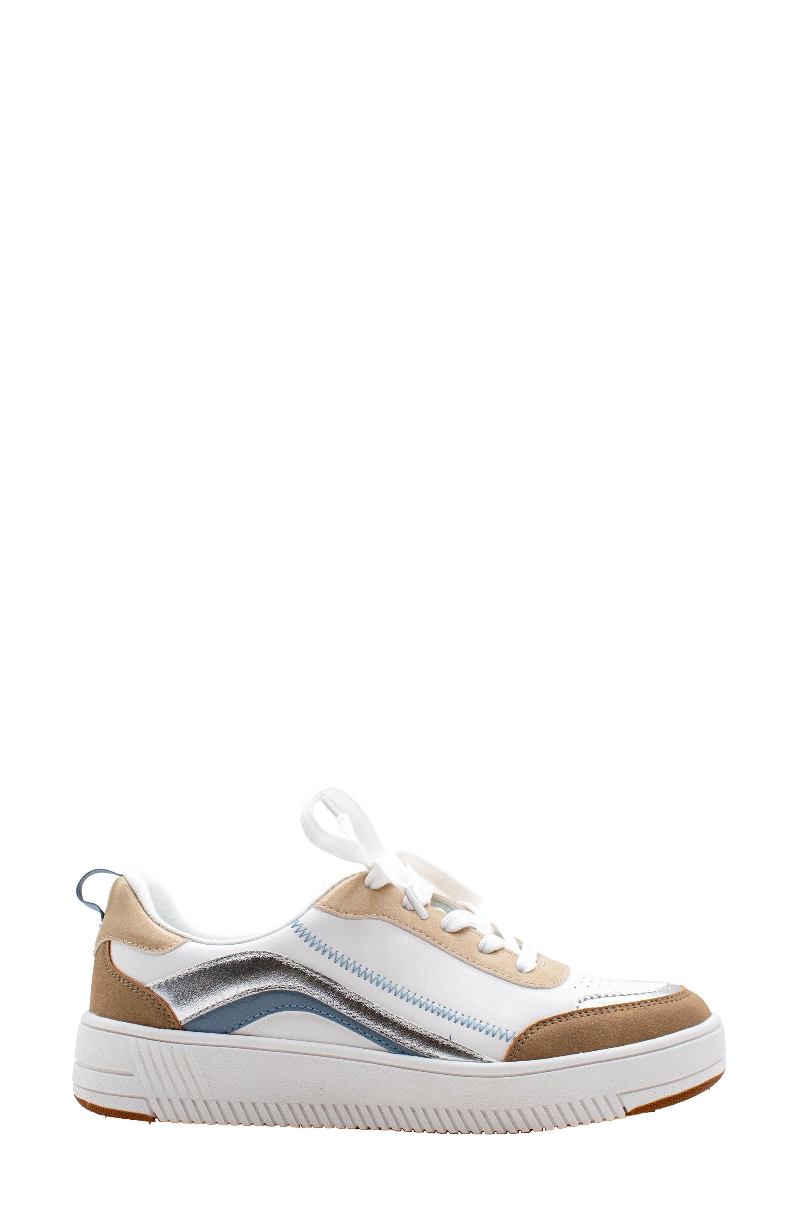 Volatile Sloane Sneaker, Alternate, color, White