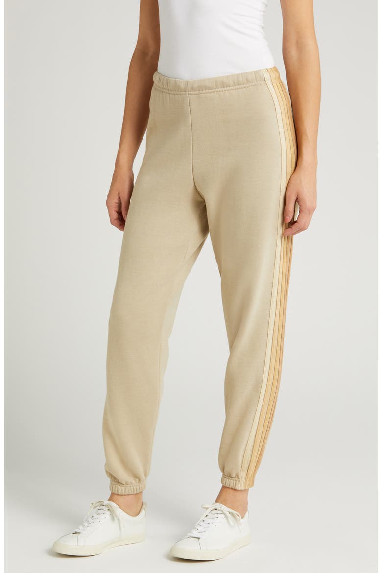 Stripe Sweatpants, Main, color, SANDTAN