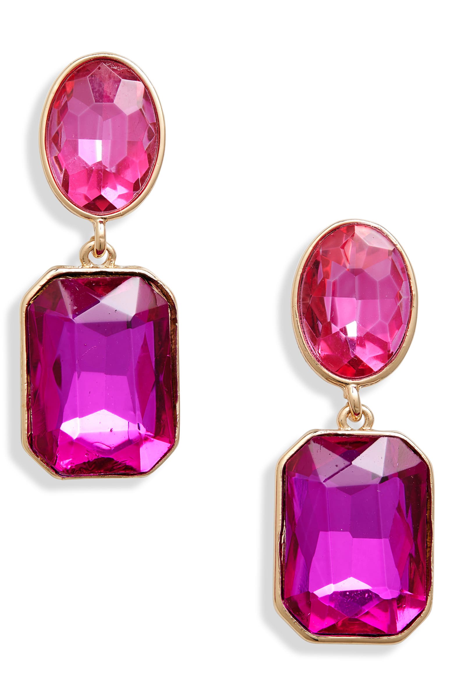 Nine West Double Stone Drop Earrings | Nordstromrack