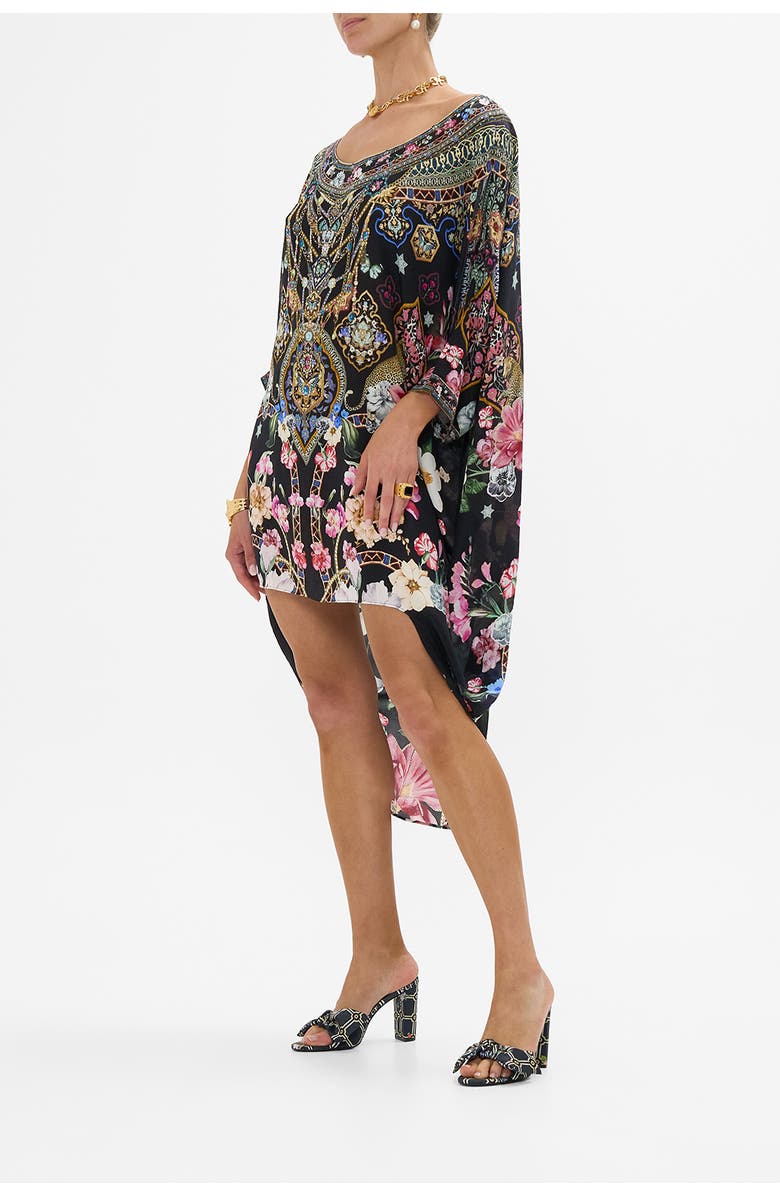 Camilla Scoop Back Hem Dress Midnight In Monserrate, Alternate, color, 