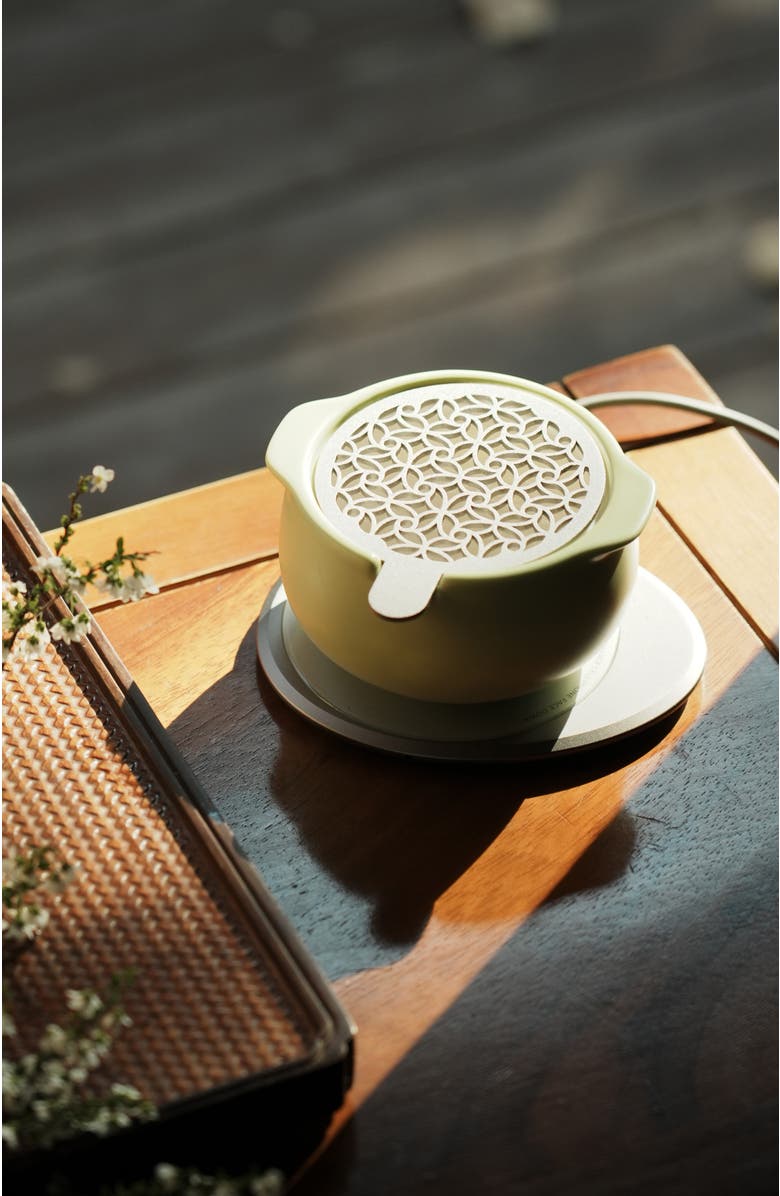 OHOM INC Jun Self-heating Diffuser Set, Alternate, color, Verde Green