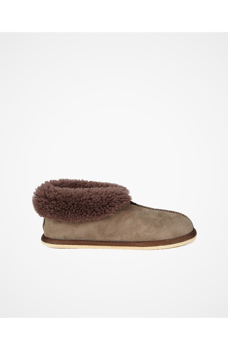 Celtic
Co. Ladies
Shearling Bootee Slippers, Alternate, color, Vole