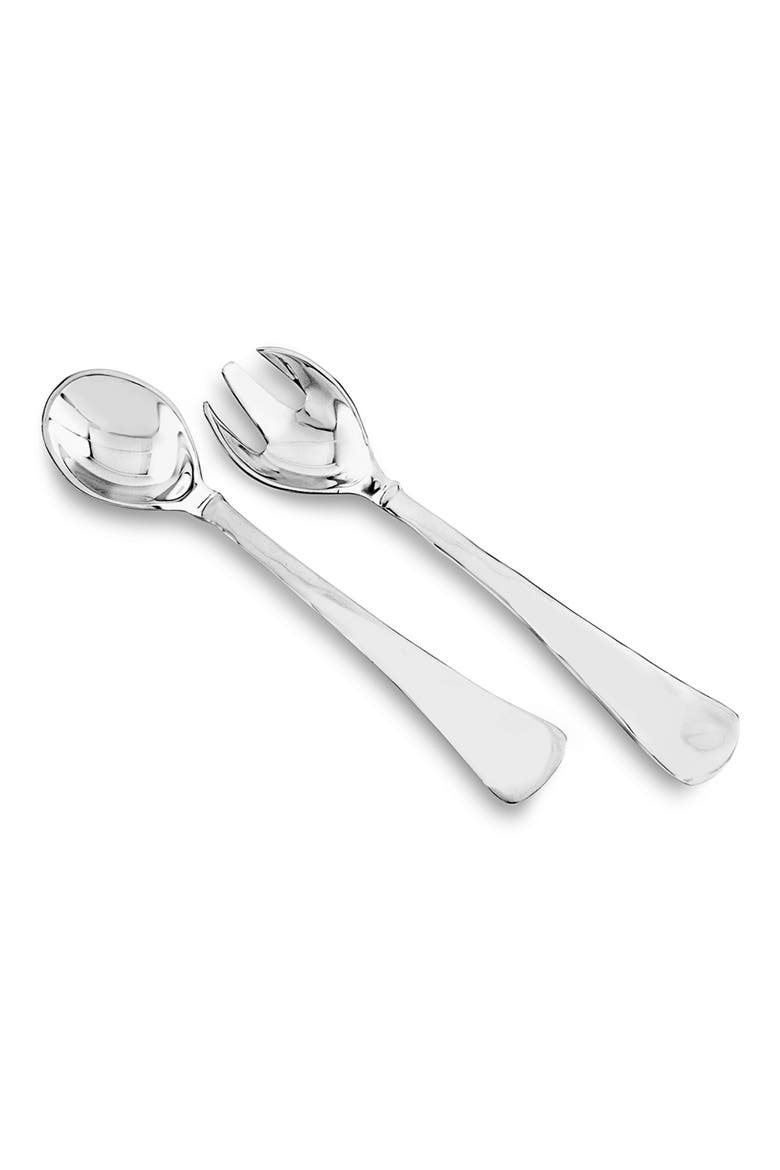 SOHO Salad Servers, Main, color, SILVER