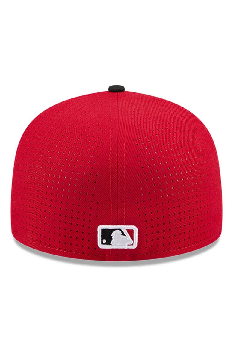 New Era Men's New Era Red/Black  Cincinnati Reds 2025 MLB All-Star Game Side Patch 59FIFTY Fitted Hat, Alternate, color, 