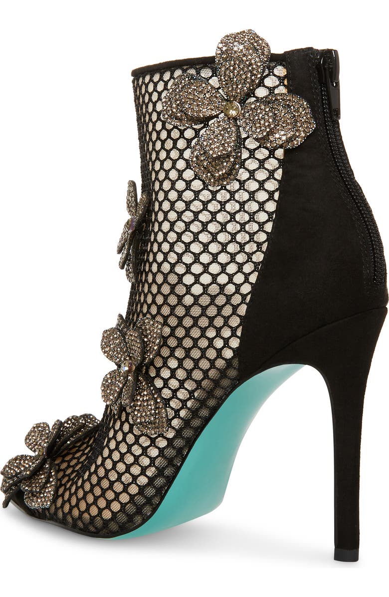 Betsey Johnson Ursa Pointed Toe Bootie, Alternate, color,