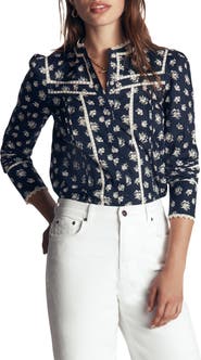 Boden Carmen Trim Insert Cotton Top