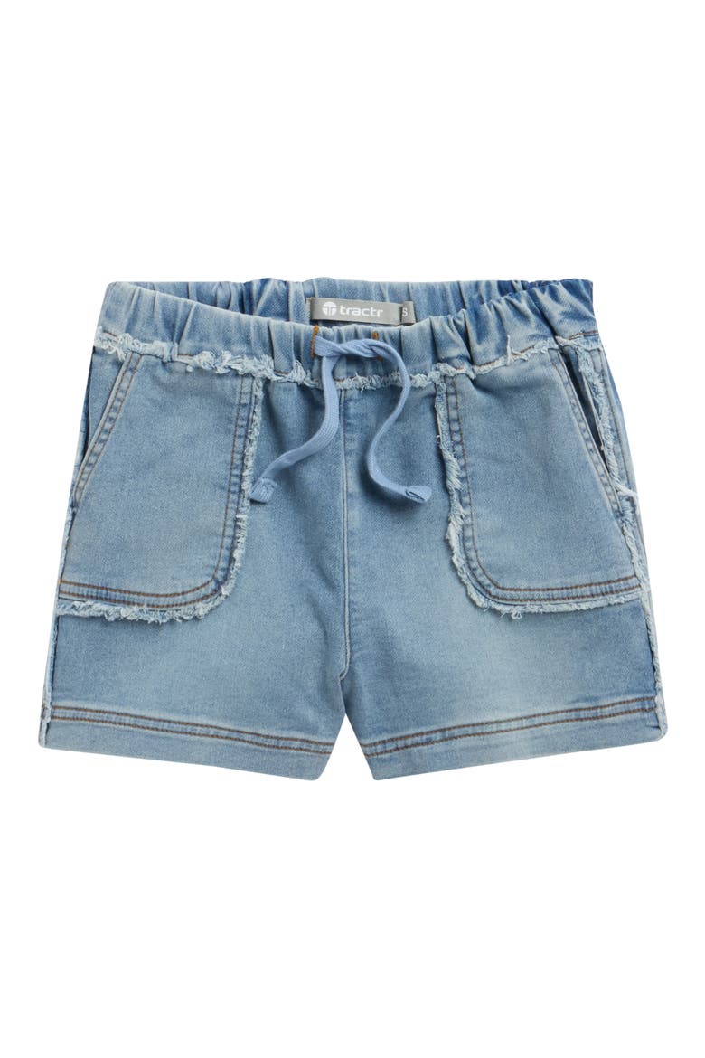 Kids' Lounge Denim Shorts, Main, color, INDIGO