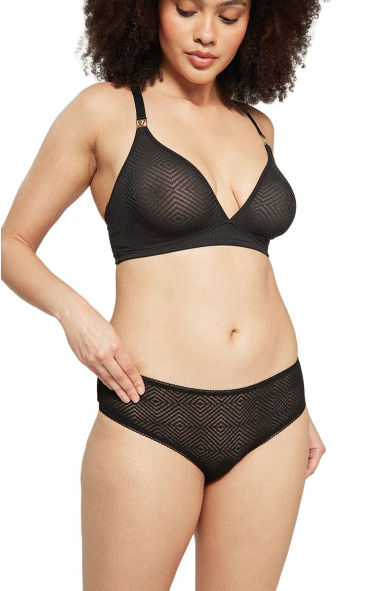 Nudea The Sheer Deco Hipster Brief - 3 Pack, Alternate, color, 