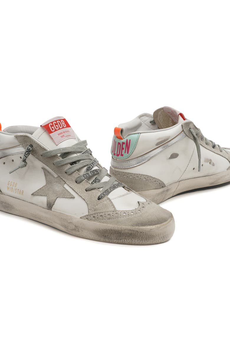Golden Goose Mid Star Sneaker, Alternate, color,