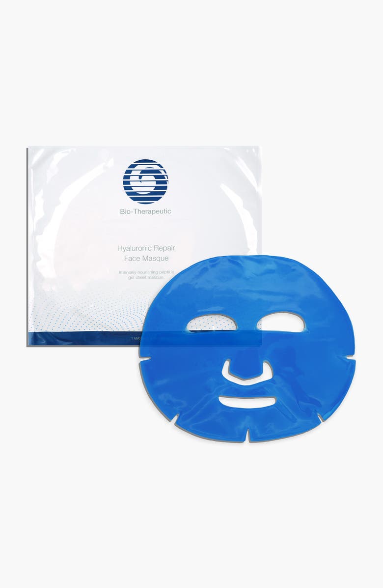 Bio-Therapeutic Hyaluronic Repair Face Masque 10 pack, Alternate, color, Blue