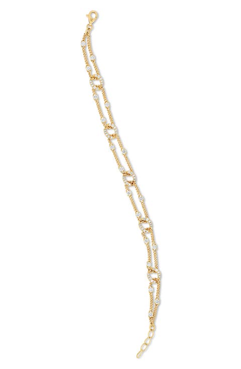 Varda Chain & Diamond Line Bracelet