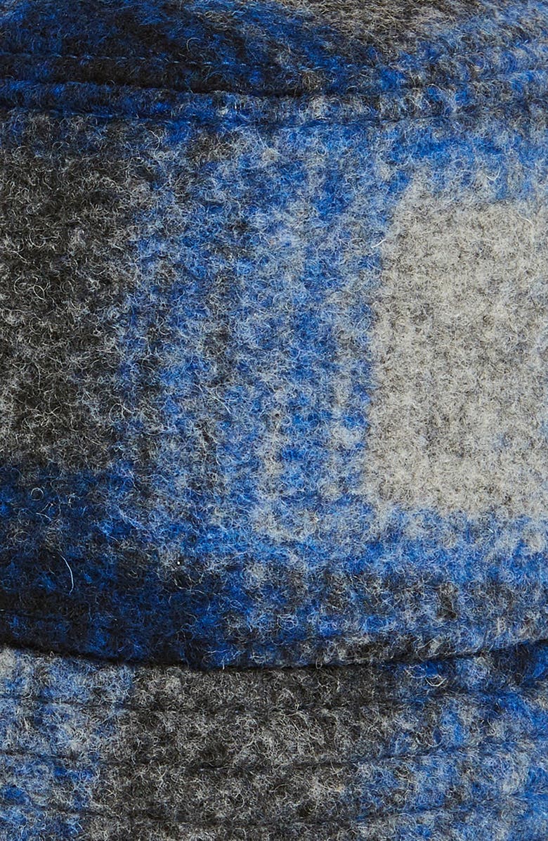 Isabel Marant Haley Plaid Bucket Hat, Alternate, color,