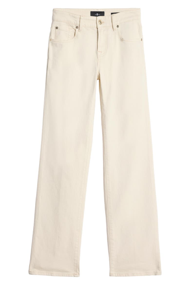 Calie Mid Rise Straight Leg Jeans, Alternate, color, MOONDUST