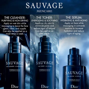 Sauvage Skin Care Ritual Set