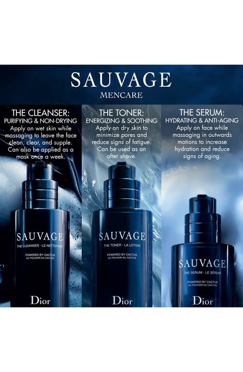 Dior Sauvage Skin Care Ritual Set In No Color