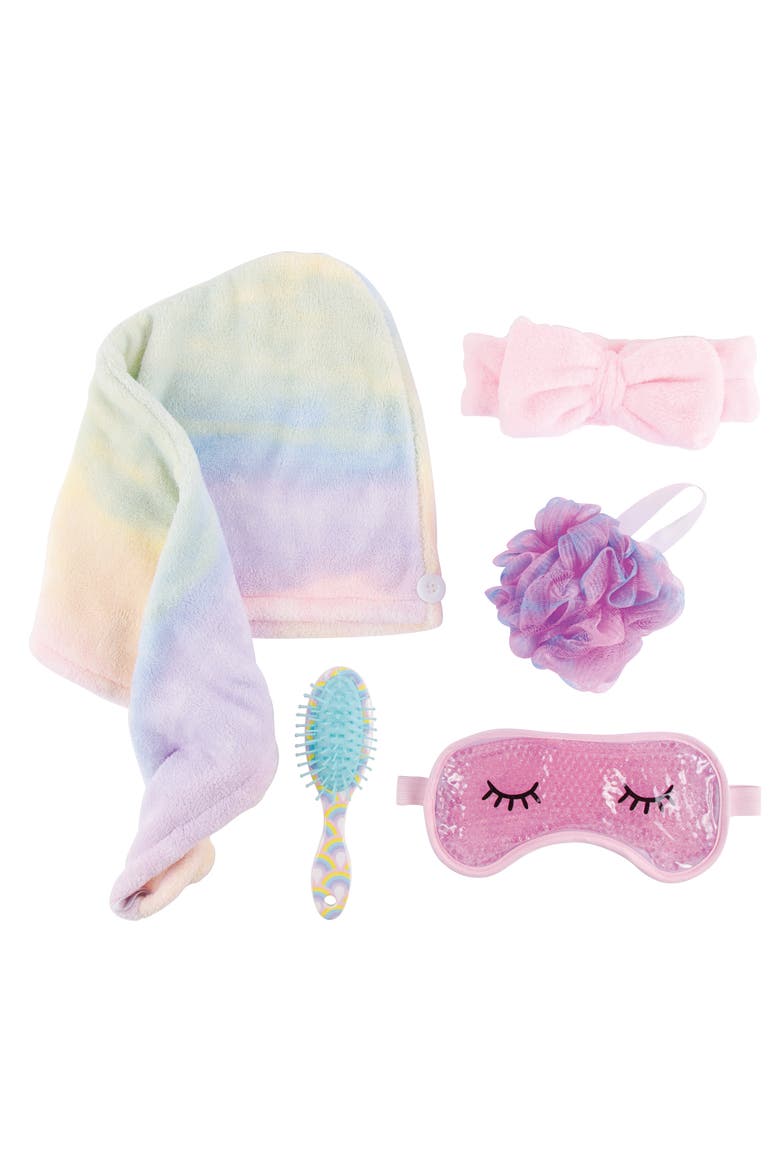 3C4G Rainbow Shower Set 5 Piece Set, Make It Real,Ages 6+, Alternate, color, Multicolored
