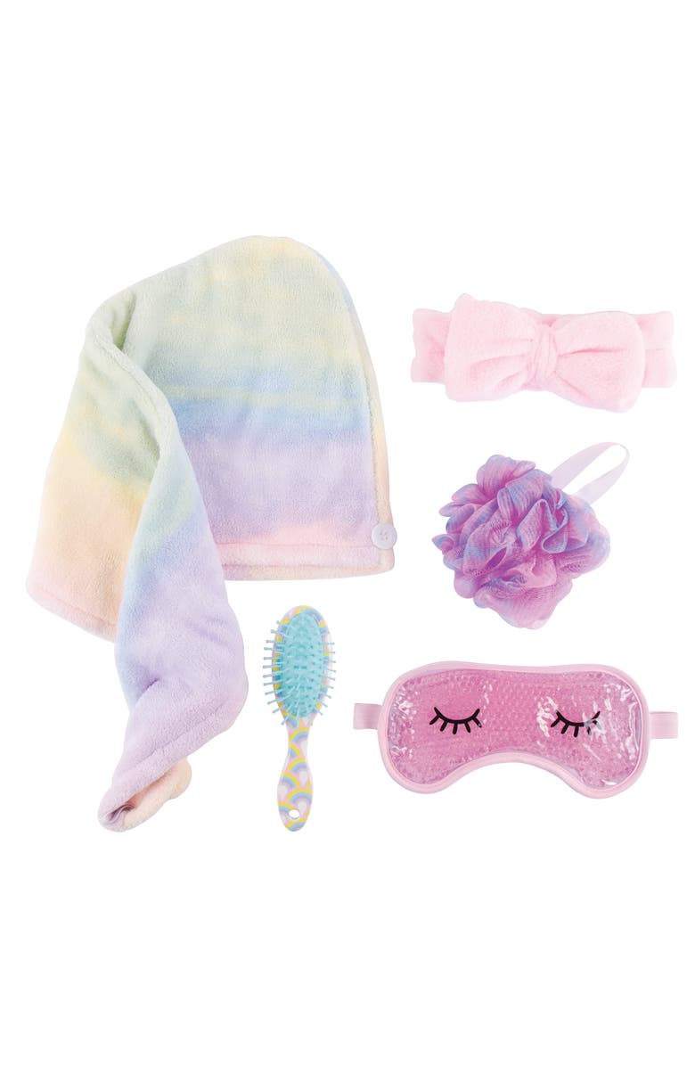 Three Cheers For Girls 3C4G Rainbow Shower Set 5 Piece Set, Make It Real,Ages 6+, Alternate, color, Multicolored