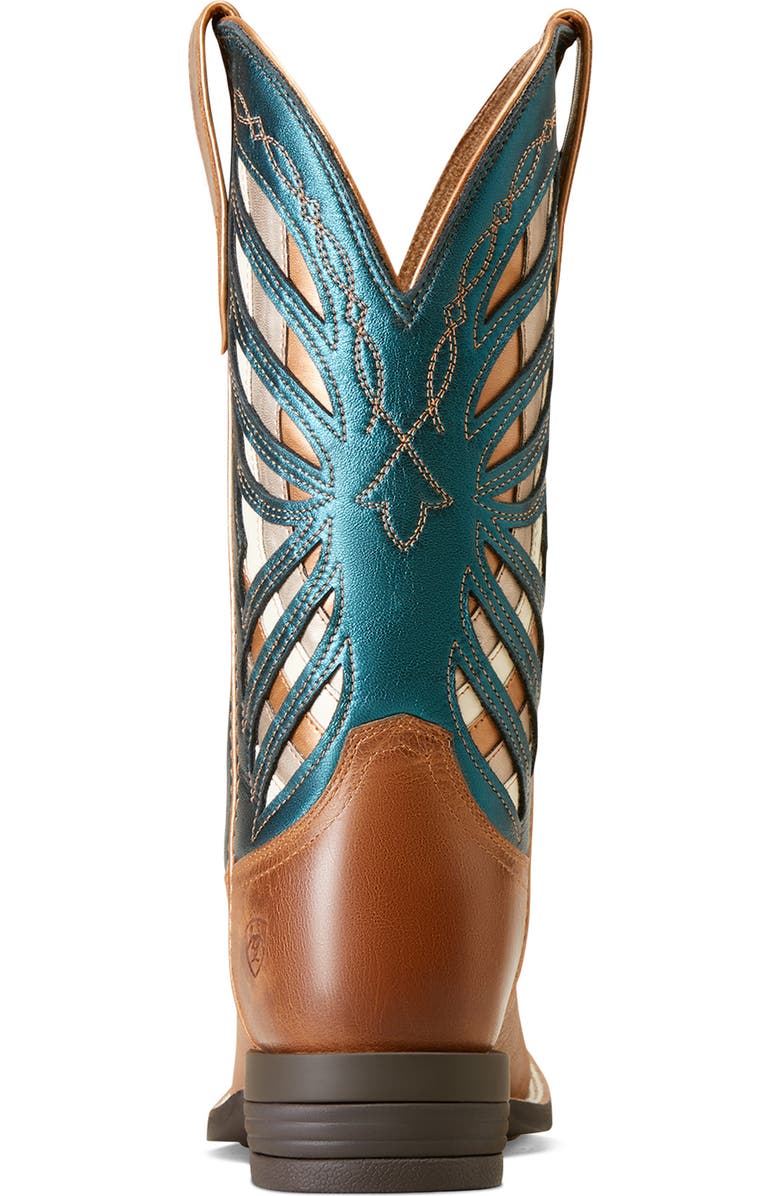Ariat Longview Buttered Rum Western Boot, Alternate, color, Buttered Rum