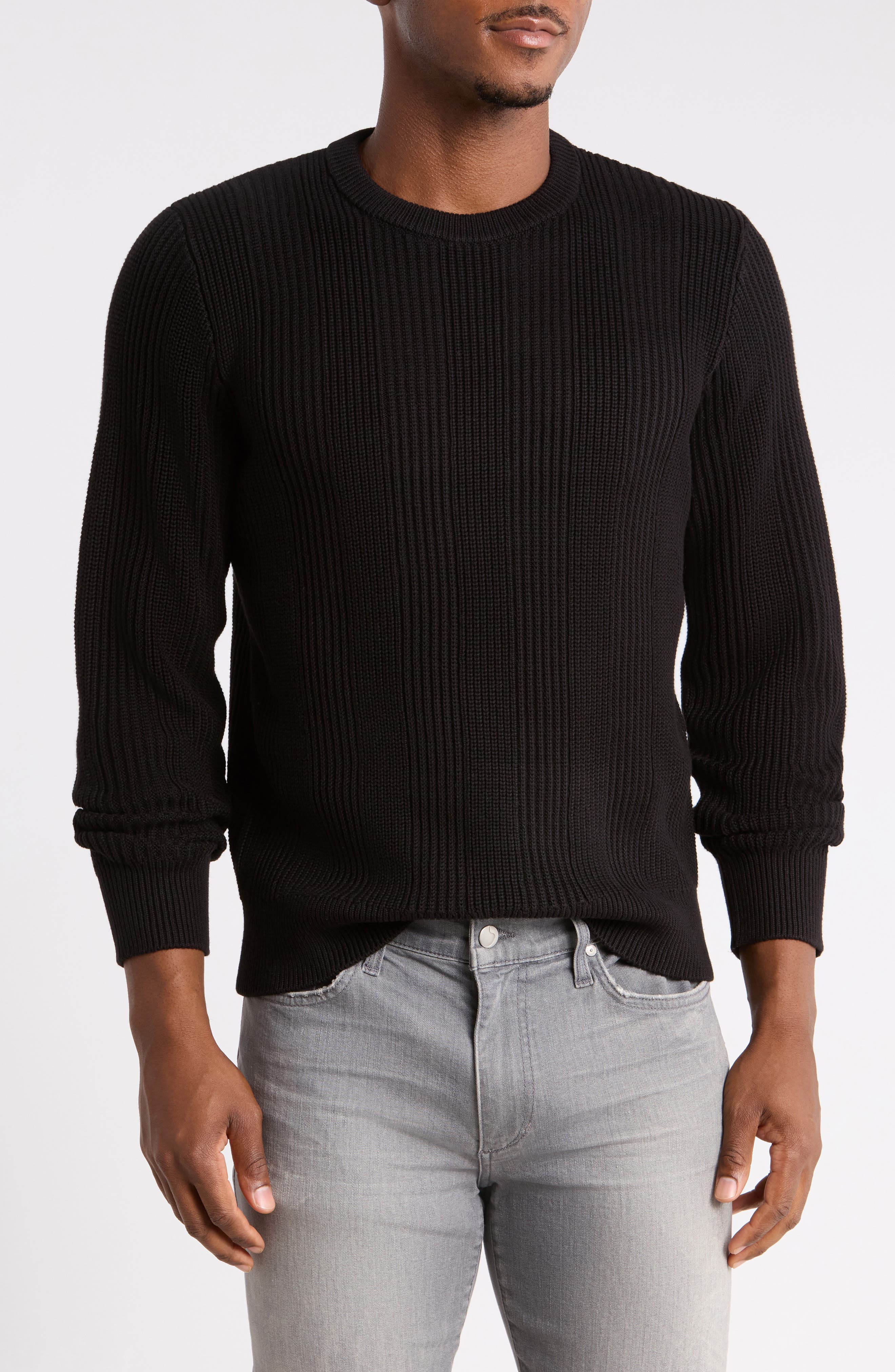 Caleb Cotton Crewneck Sweater