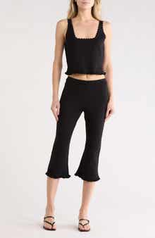 EDIT by JASON WU Scalloped Tank & Leggings Set