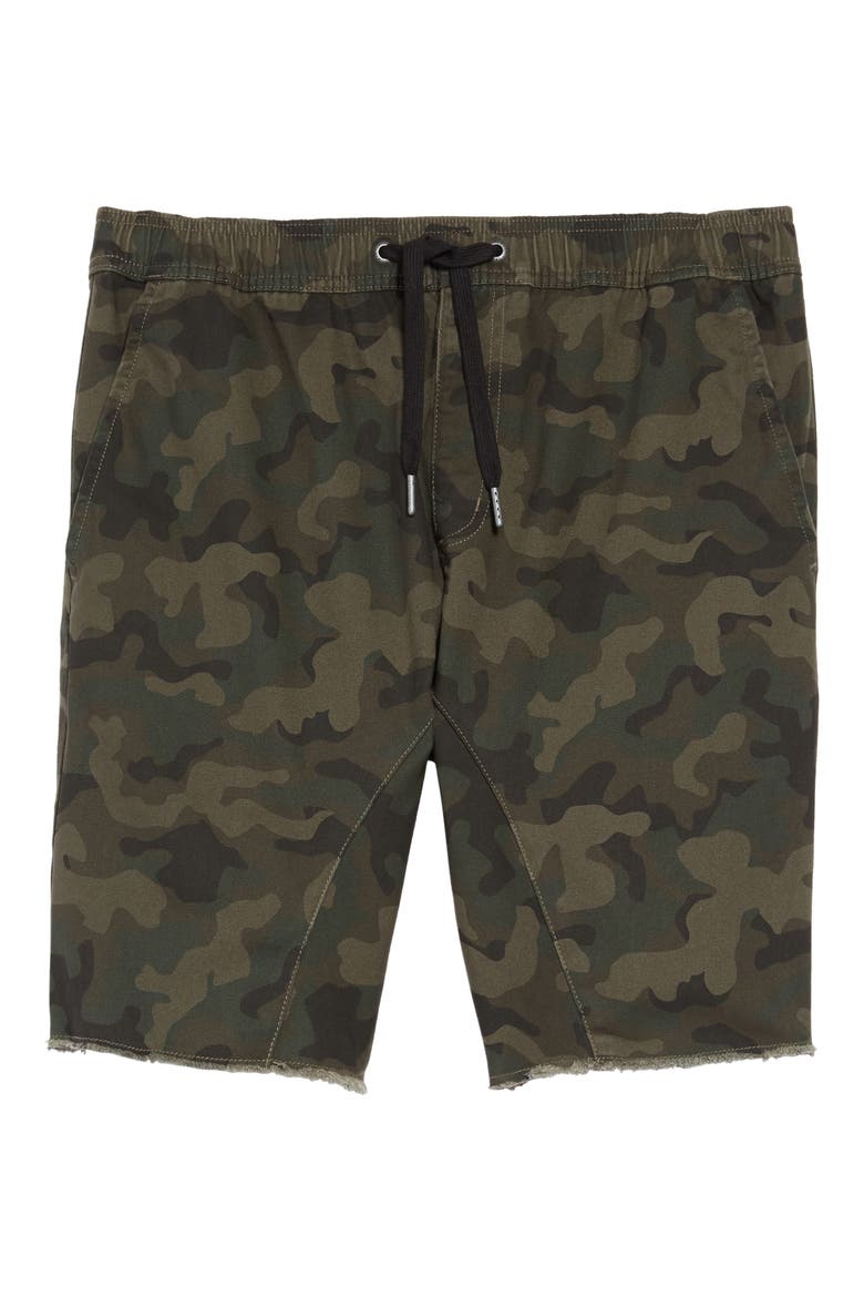 Sureshot Camo Print Shorts, Main, color, CAMO