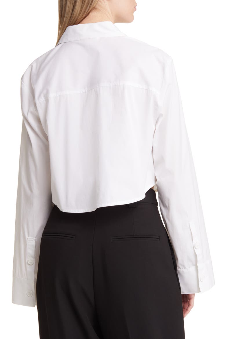 Button-Up Shirt, Alternate, color, WHITE
