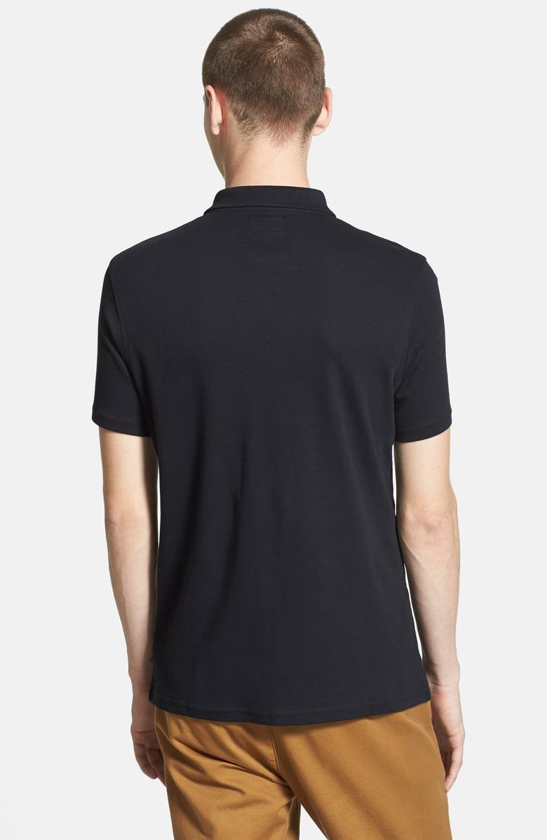 1901 Trim Fit Cotton Jersey Polo, Alternate, color, 