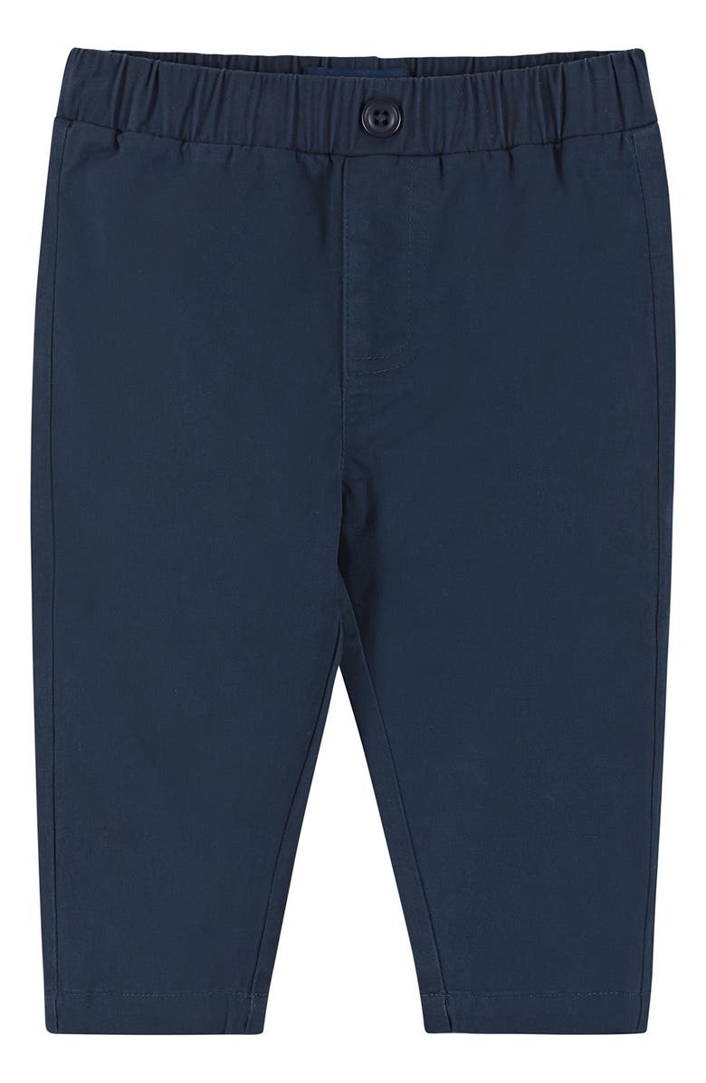 Andy & Evan Vest, Button-Up Bodysuit, Pants & Bow Tie Set, Alternate, color, Navy