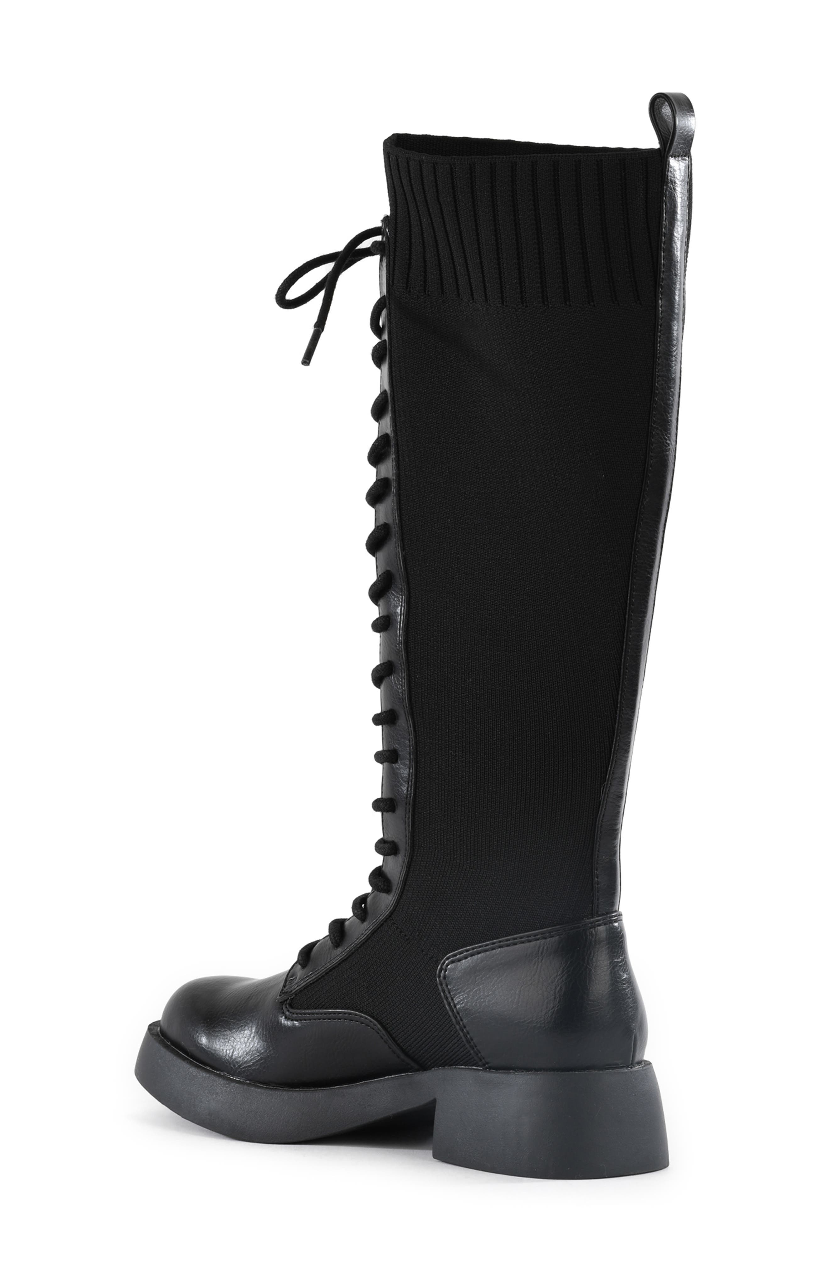 BC Footwear Carmen Knee High Boot, Alternate, color, Black