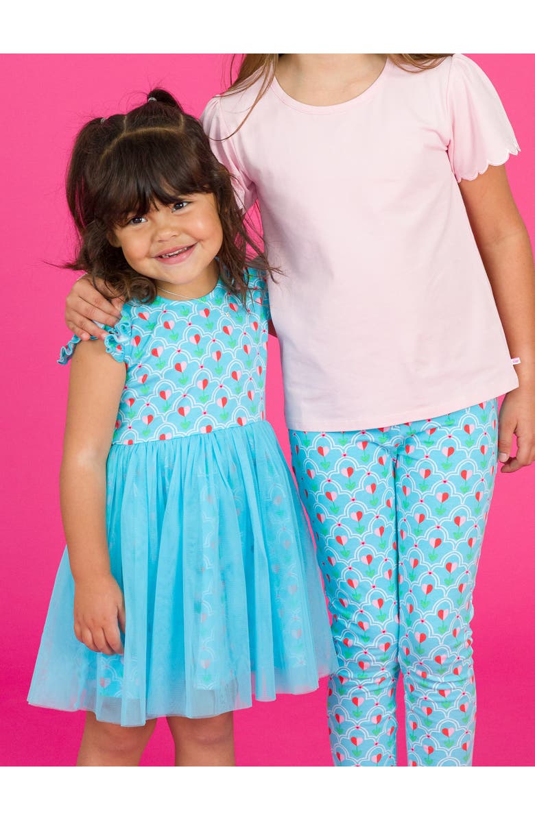 RuffleButts Baby Girls Flutter Tulle Twirl Dress, Alternate, color, 