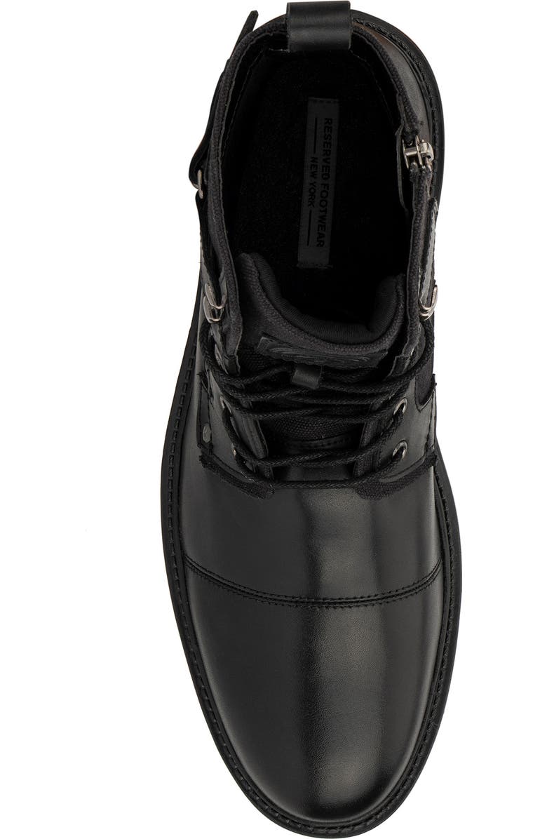 RESERVE FOOTWEAR Axion Burnished Cap Toe Boot, Alternate, color,