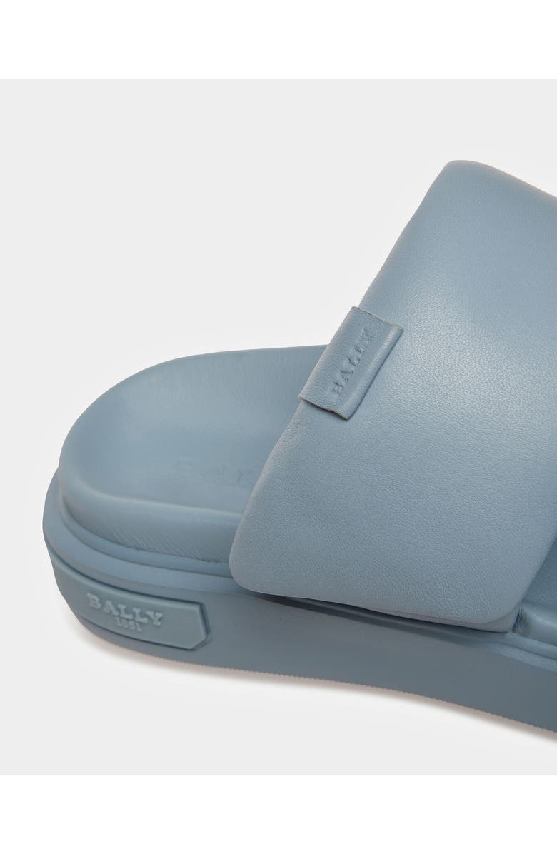 Bally Joey-W Leather Sandals, Alternate, color, Blue