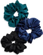 Tasha 3-Pack Satin Scrunchies