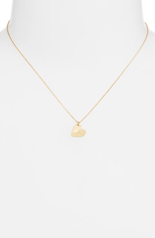 Set & Stones Sophia Initial Heart Pendant Necklace In Gold/i