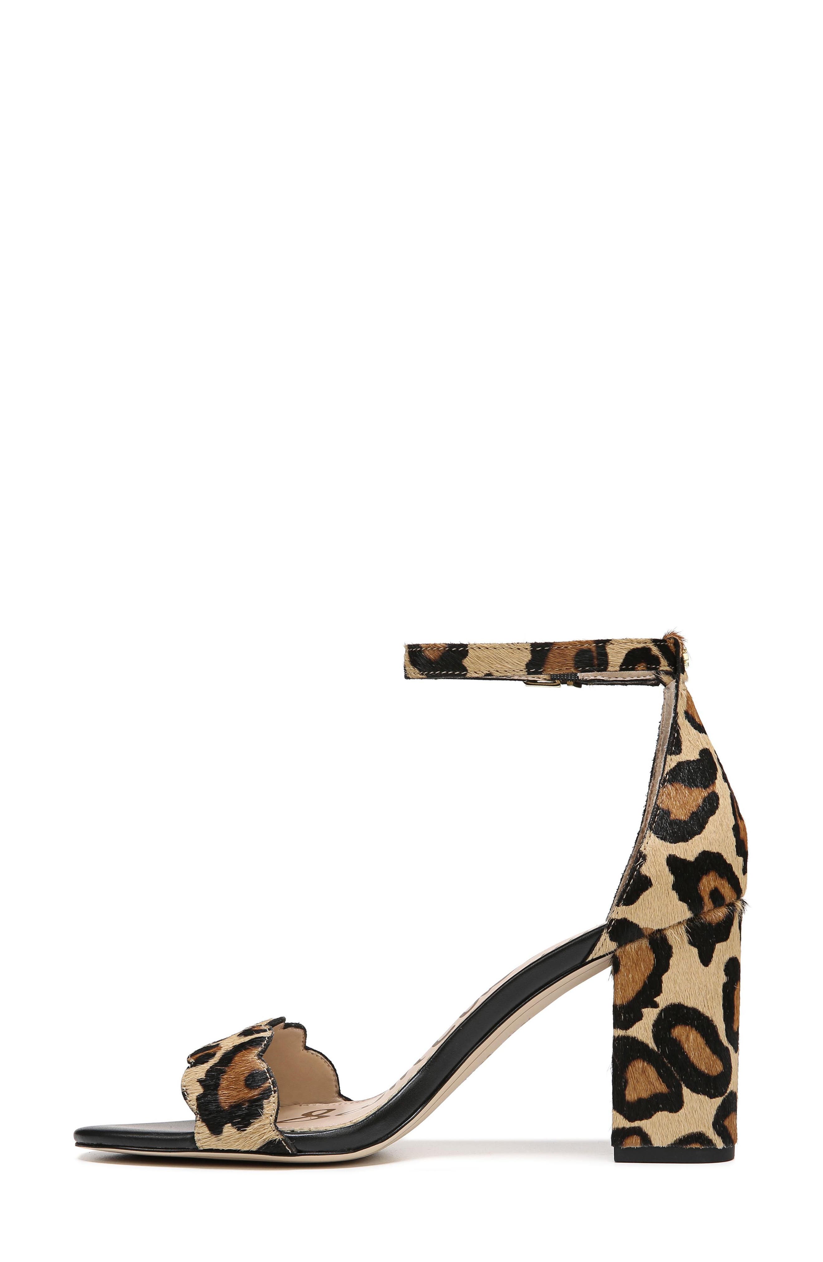 Odila Sandal, Alternate, color, NEW NUDE LEOPARD CALF HAIR