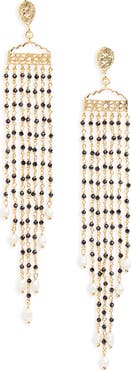 Kiara by Ki-ele Zoe Drape Drop Earrings