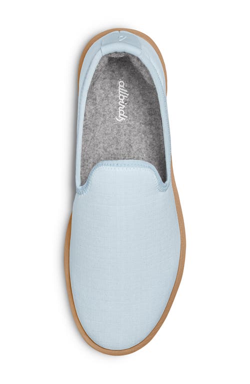Allbirds Wool Lounger Slip-on Sneaker In Blue Hush/natural White