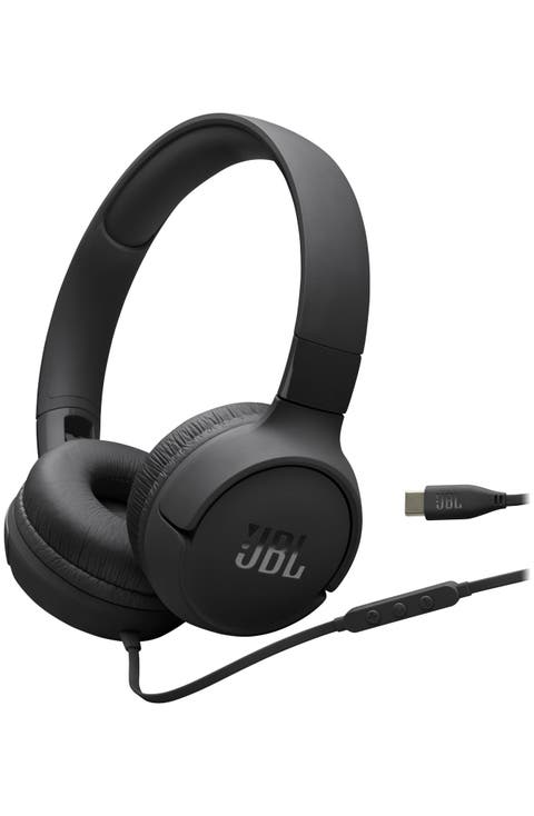 Tune Tune 520C USB-C Hi-Res Wired On-Ear Headphones