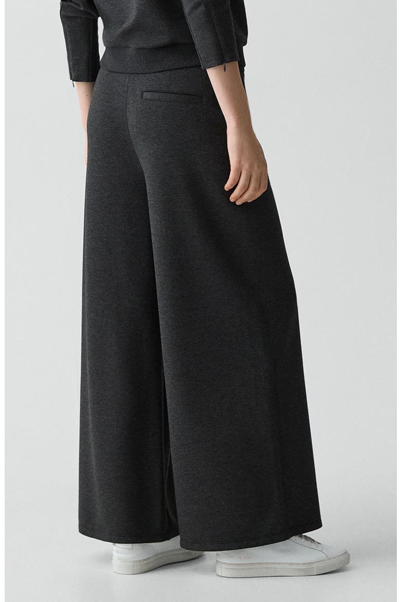 Wide Leg Pants, Alternate, color, CHARCOAL MELANGE