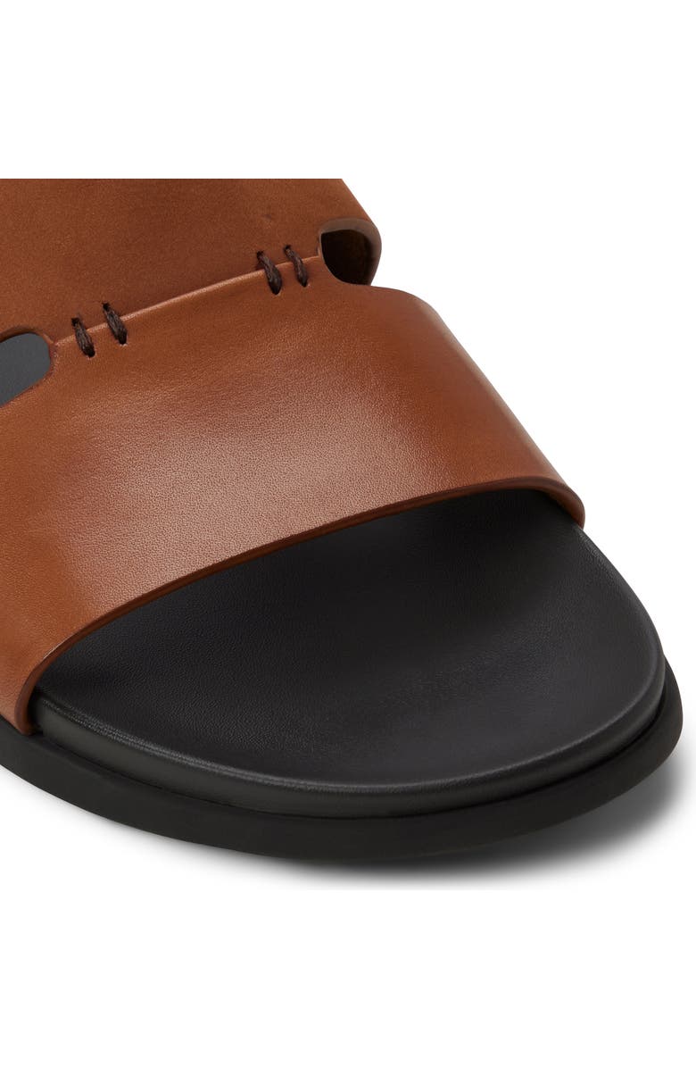 ALDO Marcelo Slide Sandal, Alternate, color, Cognac