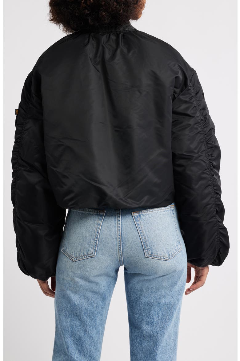 MA-1 Flight Jacket, Alternate, color, BLACK