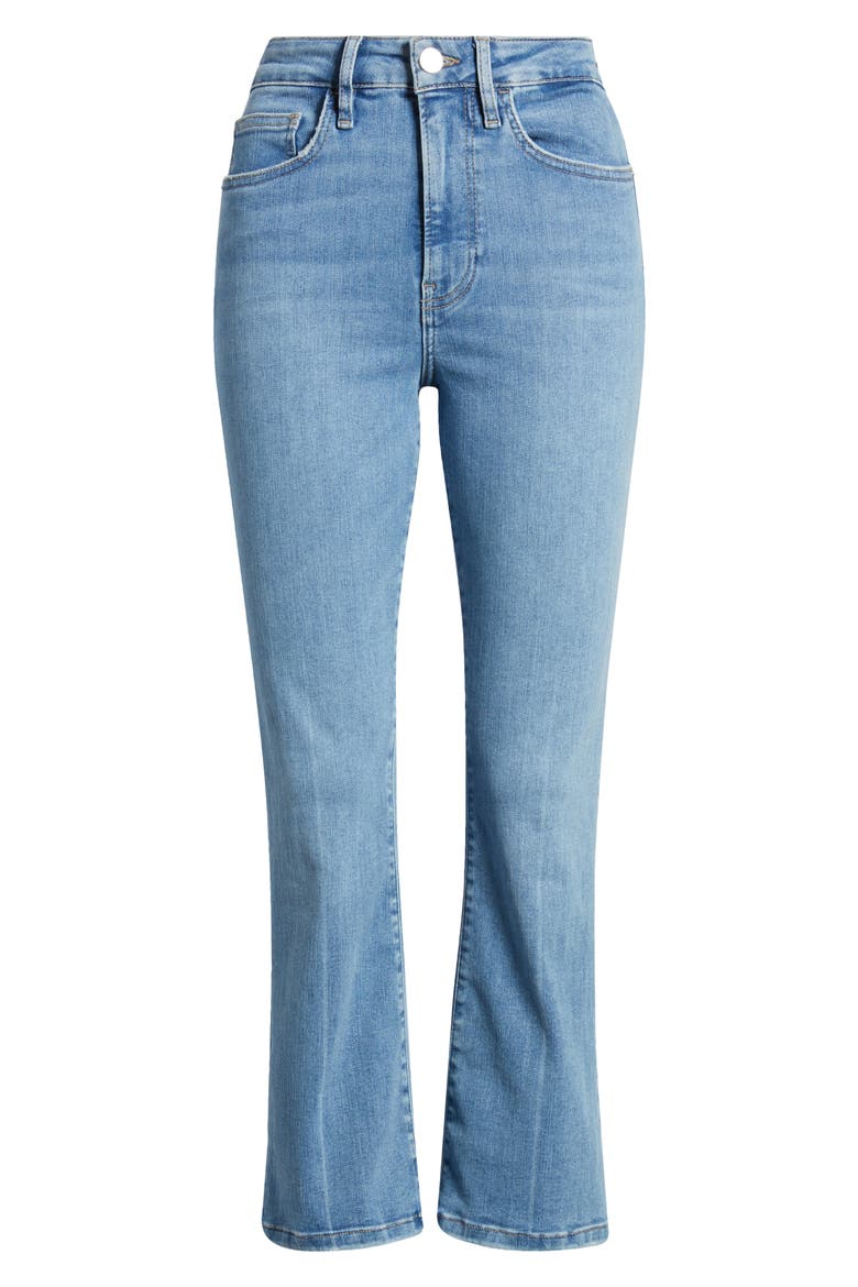 Le Crop Mini Bootcut Jeans, Alternate, color, CLEARWATER
